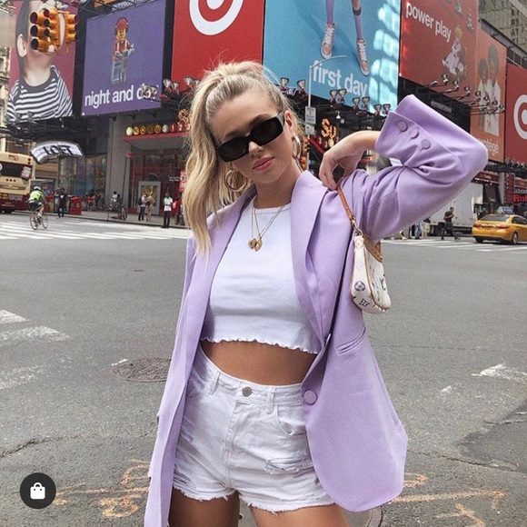 Storets Siena Boyfriend Blazer In Candy 